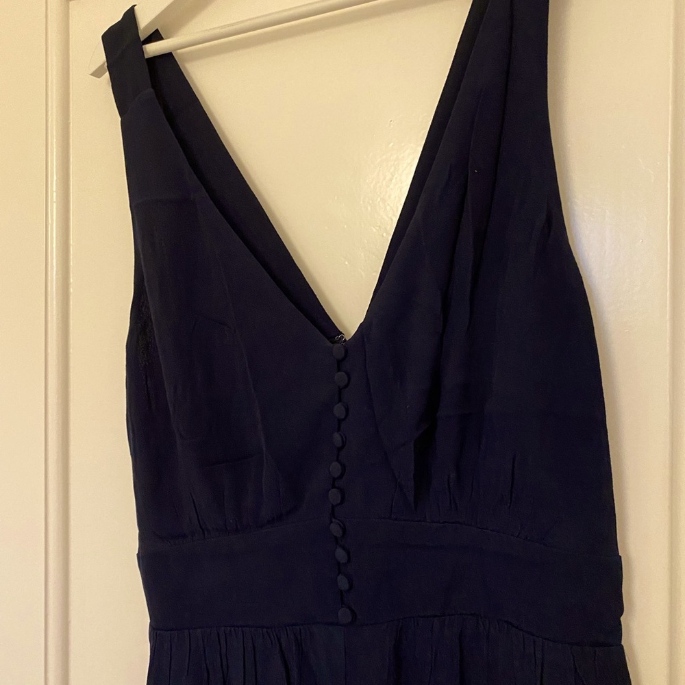 Madewell romper in navy blue, size 12